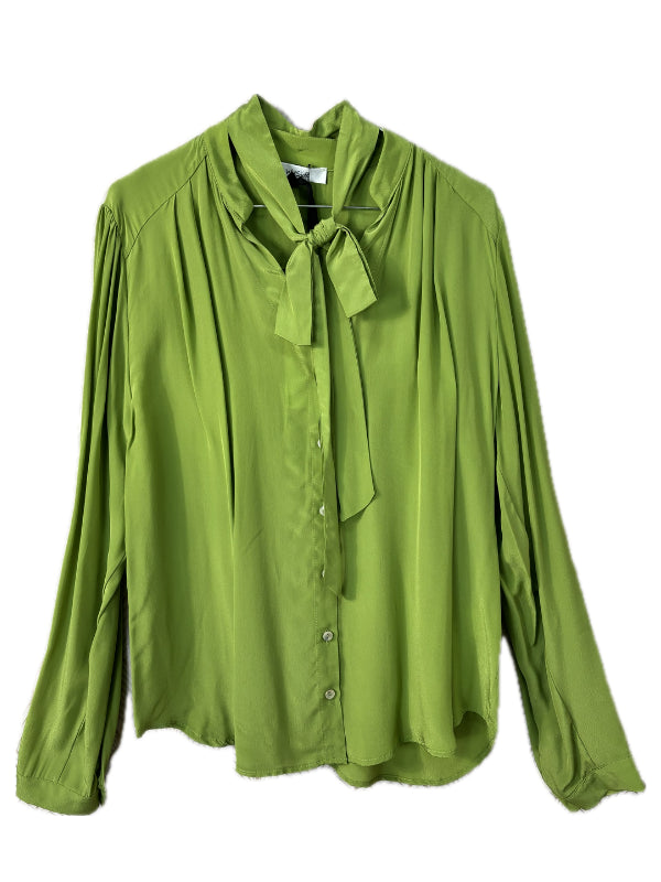 Camicia fiocco verde